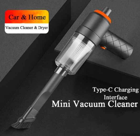 High-Power Cordless Mini Car Vacuum - Portable & Rechargeable
