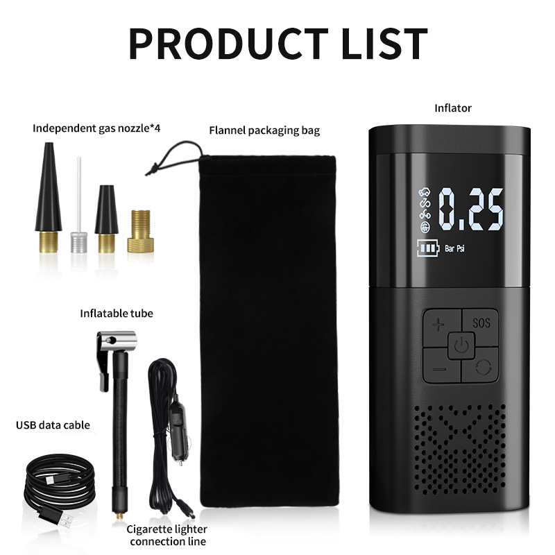 SwiftPump™ Portable Digital Tire Inflator