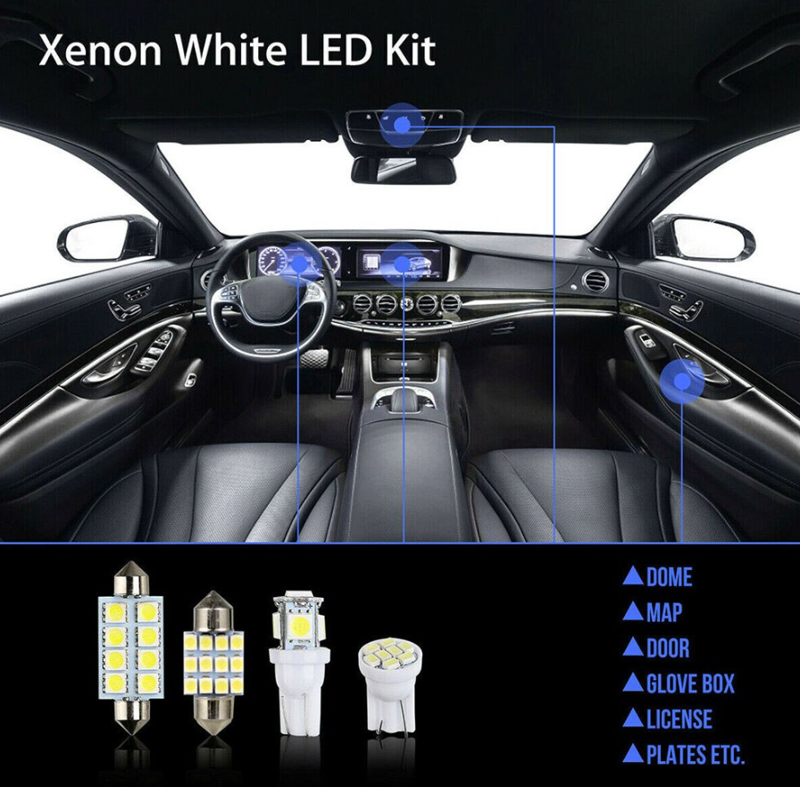 : UltraBright™ LED Interior Full Upgrade Kit (14-Piece)