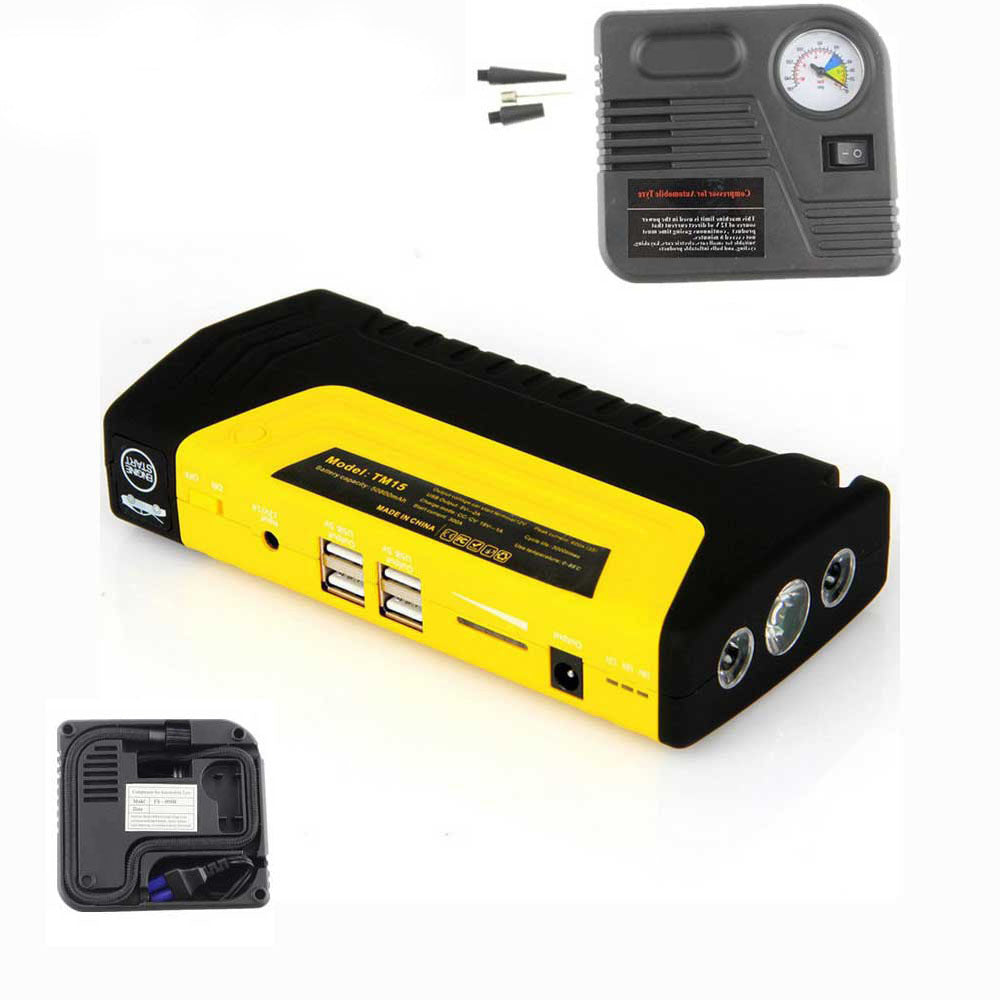 TitanDrive™ 4-in-1 Emergency Jump Starter Kit