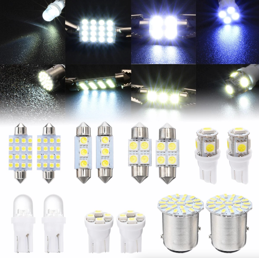 : UltraBright™ LED Interior Full Upgrade Kit (14-Piece)